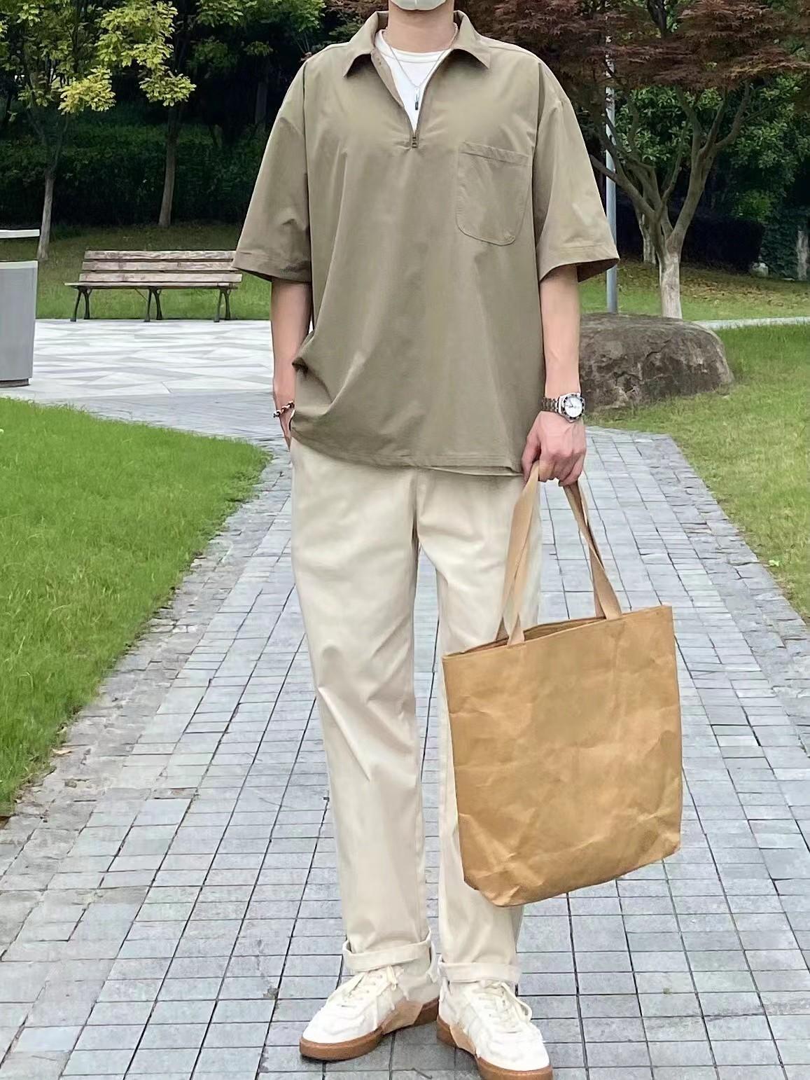 初夏穿搭|一周短袖衬衫搭配合集